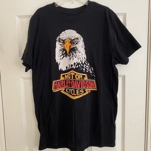 Harley Davidson eagle tee